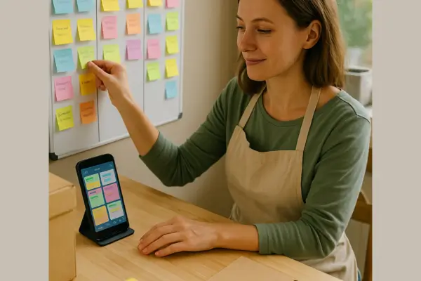 Como criar um quadro visual para controlar prazos de cada encomenda