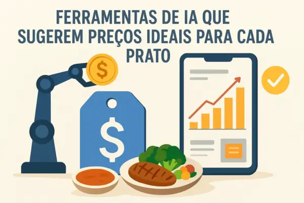 Ferramentas de IA que sugerem preços ideais para cada prato: usando tecnologia para lucrar mais vendendo comida por encomenda