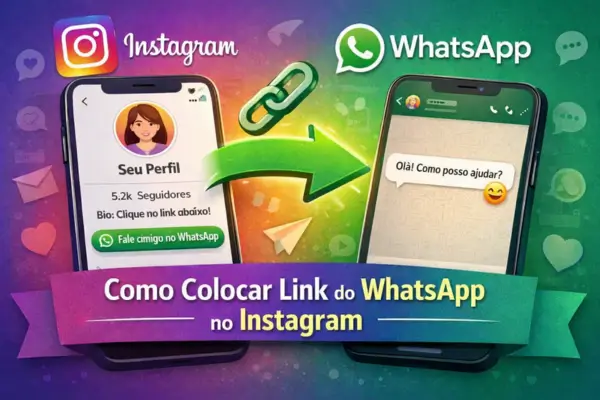 como colocar link do whatsapp no instagram